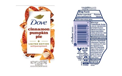 Label (Cinnamon Pumpkin Pie   Front And Back Label)